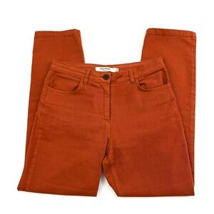 Nice Things Paloma S Ankle Straight Trouser Pants Rust Orange